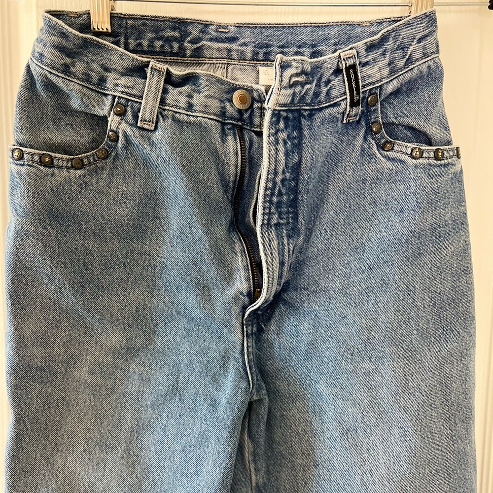 Vintage Rocky Mountain Jeans with stars on the seams Size 26